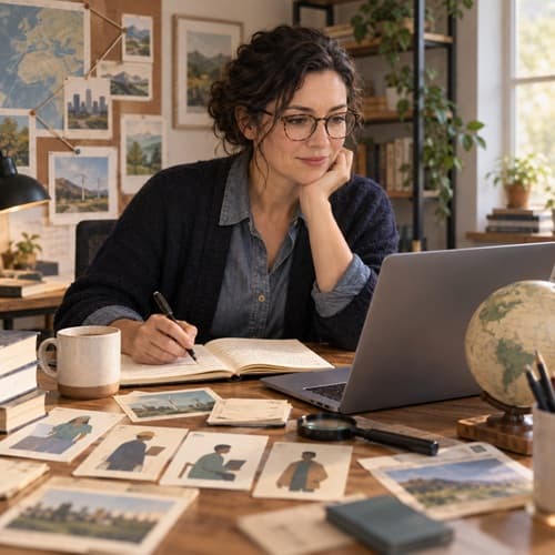An editorial workspace for examining work, occupations, and career change
