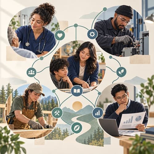 An organized atlas of occupations and work pathways